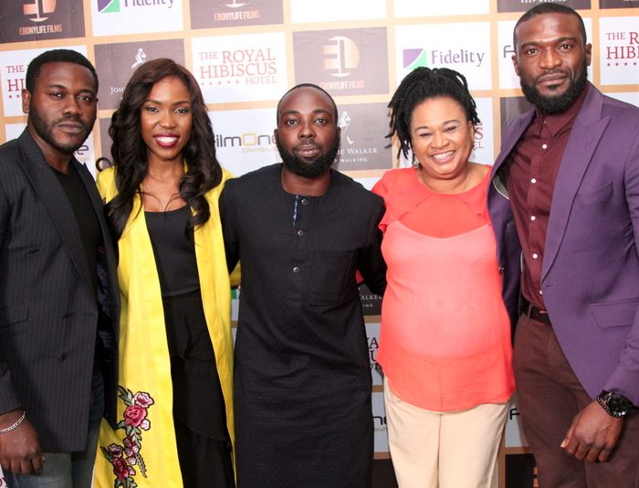 Deyemi Okanlawon, Kemi 'Lala' Akindoju, Ishaya Bako, Rachel Oniga and Kenneth Okolie