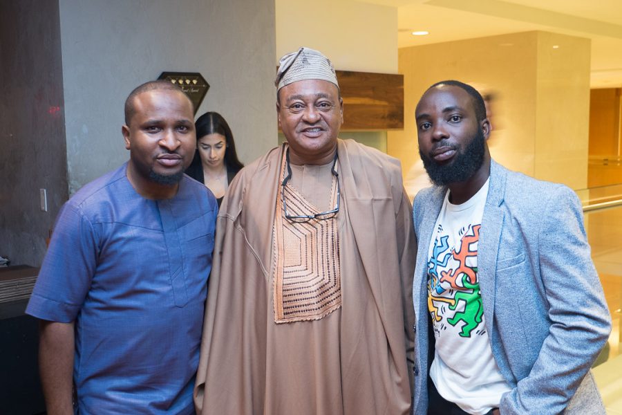 Moses Babatope, Jide Kosoko and Ishaya Bako