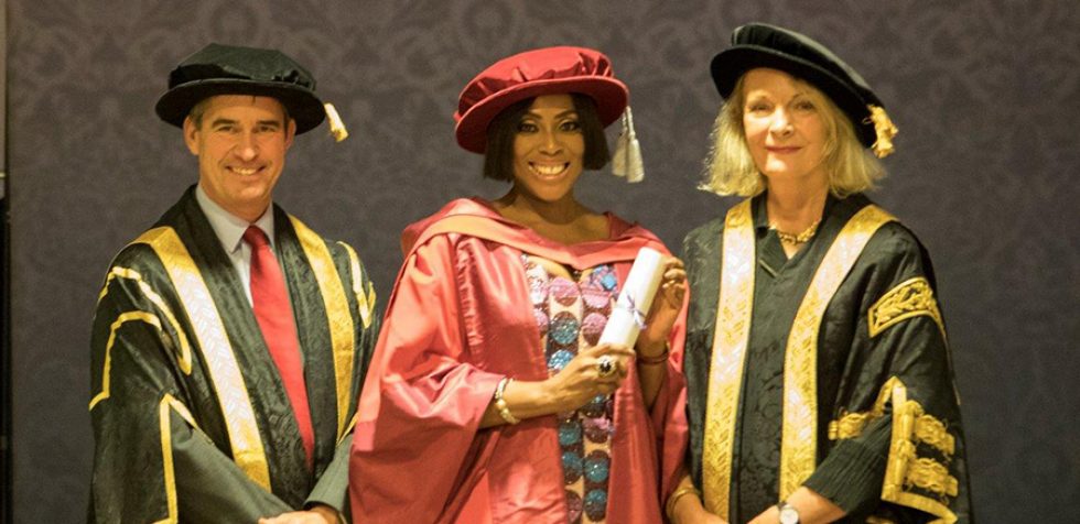 Mo Abudu awarded honorary doctorate by University of Westminster