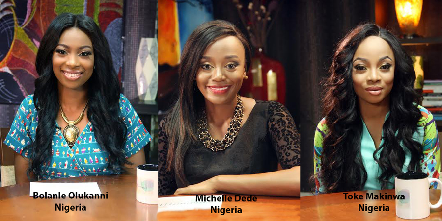 Bolanle Olukanni, Michelle Dede and Toke Makinwa Nigeria