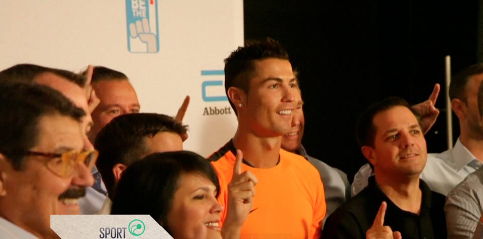 Cristiano-Ronaldo-BeThe1Donor-campaign