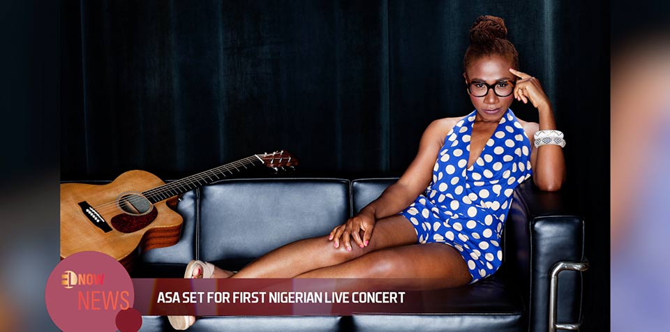 Asa set for first Nigerian Live concert