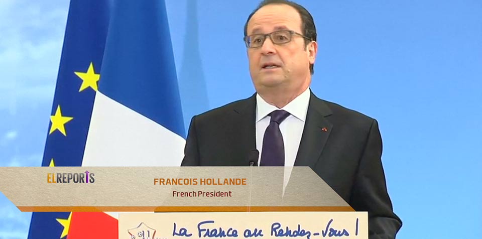 Hosting Euro 2016 is an answer to Islamist attacks, France's Hollande says
