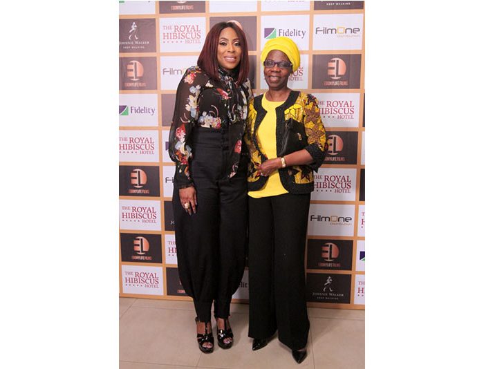 Mo Abudu and Dr. Doyin Abiola